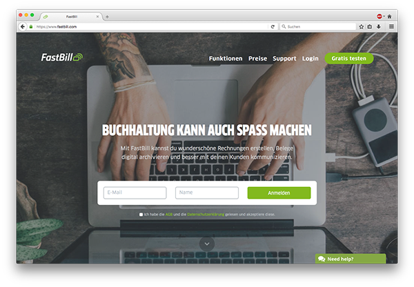 fastbill - Buchhaltung kann auch Spaß machen