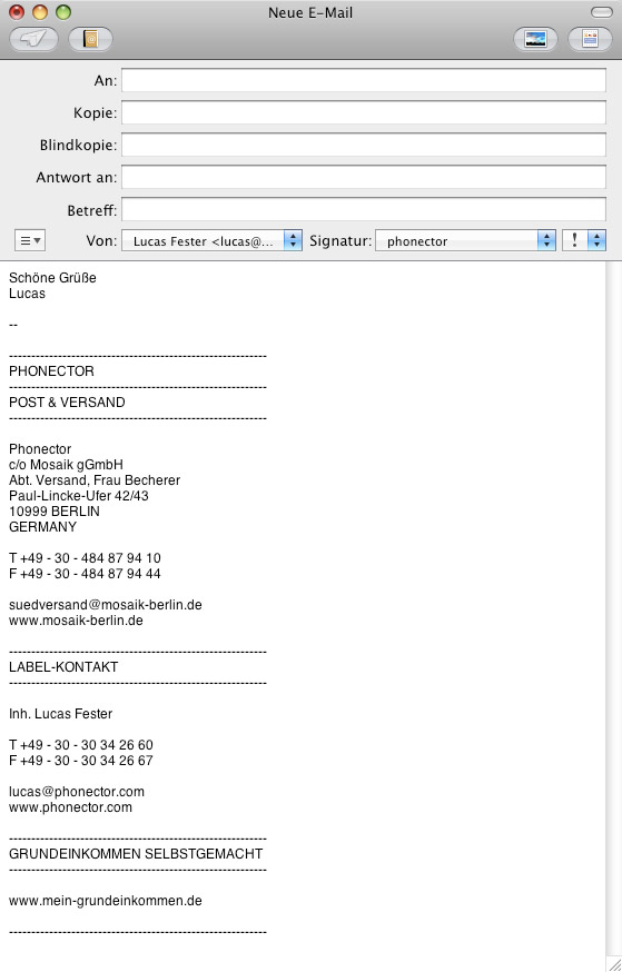 Die neue Phonector E-Mail-Signatur