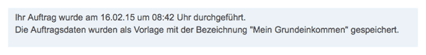 Das siebte Grundeinkommen vollmachen